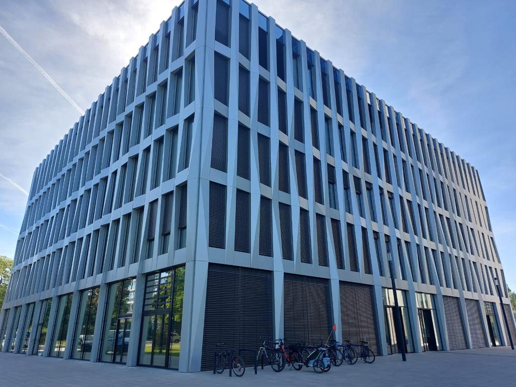 The Studierendenhaus building of Hochschule Darmstadt